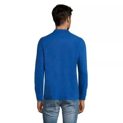 Polo męskie 180 g/m² Sol's PERFECT LSL MEN - Niebieski (S02087-RB)