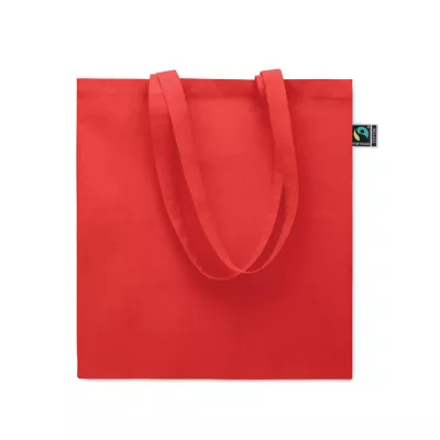 Torba Fairtrade z klinem 180 g/m² OSOLE++ COLOUR - Czerwony (MO2590-05)
