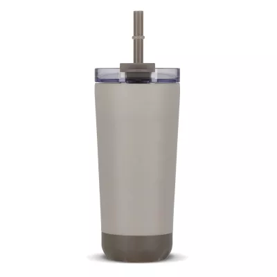 Kubek termiczny InSideOut ze stali nierdzewnej o podwójnych ściankach, 600 ml - beżowy (LT57017-N0055)