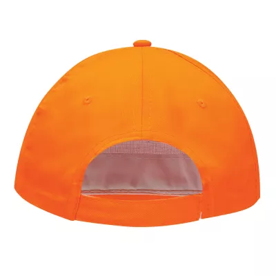 5 segmentowa czapka SHINY - biały, pomarańczowy (56-0701800)