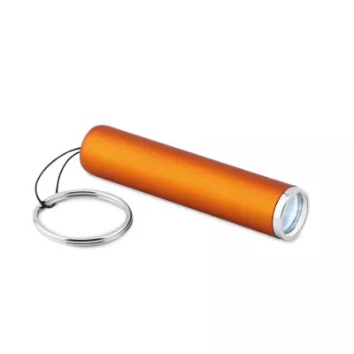 Brelok z latarką LED i podświetleniem SANLIGHT - Pomaranczowy (MO9469-10)