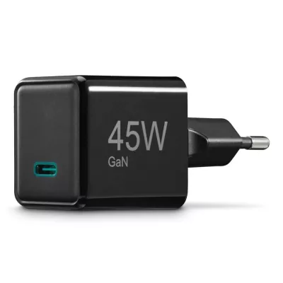 Ładowarka ścienna 45W Hama Supermini - czarny (VH020-03)