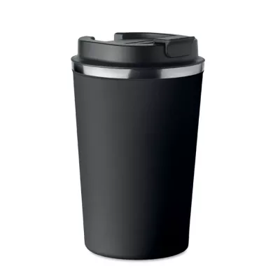 Kubek termiczny ze stali 350 ml BRACE - Czarny (MO6276-03)