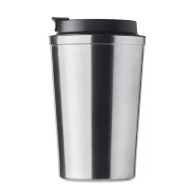 Kubek termiczny ze stali 350 ml BRACE - Srebrny Mat (MO6276-16)