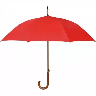 Parasol automatyczny ø105 cm RPET CHRISTINE - czerwony (4243605)