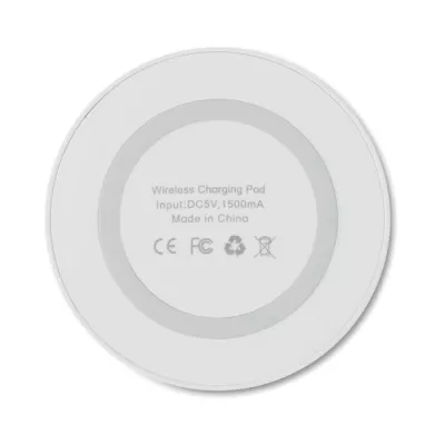 Ładowarka bezprzewodowa 5W WIRELESS PLATO - Bialy (MO9446-06)