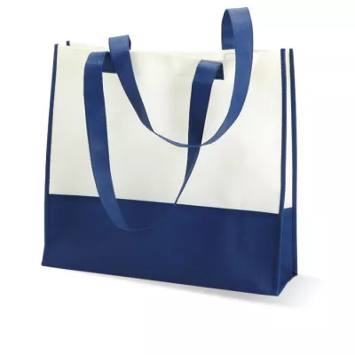 Torba na zakupy z włókniny 80 g/m² VIVI - Niebieski (KC6540-04)