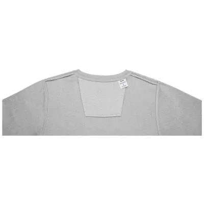 Damska bluza z okrągłym dekoltem Zenon - Szary melanż (38232-H_GREY)