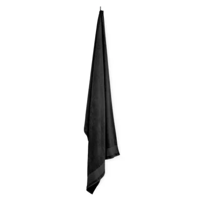 Ręcznik kąpielowy 380 g/m² 100x150 cm ISLAND 100 - Czarny (MO2767-03)