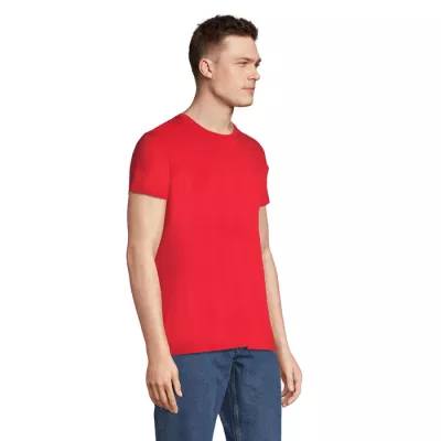 Koszulka męska organiczna 175 g/m² Sol's PIONEER MEN - Bright Rojo (S03565-BT)