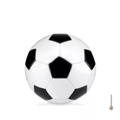 Piłka nożna mini z PVC 15 cm MINI SOCCER - Bialy/Czarny (MO9788-33)