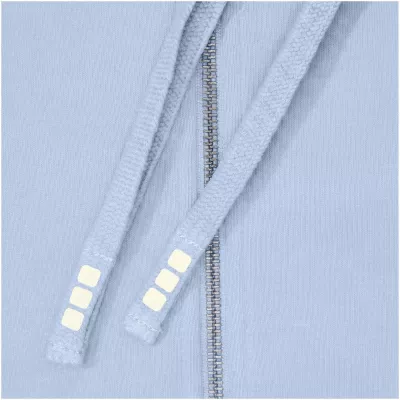 Rozpinana bluza z kapturem Arora - Niebieski mgła (38211-MISTBLUE)