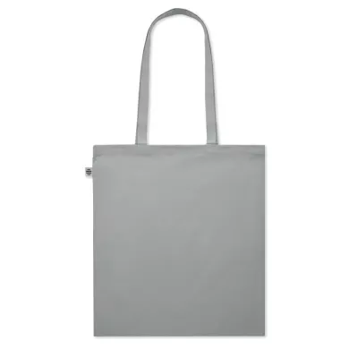 Torba na zakupy z bawełny organicznej 180 g/m² ONEL - Szary (MO6711-07)