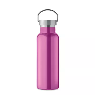Butelka termiczna z recyklingu 500 ml FLORENCE - Fuksja (MO2107-38)