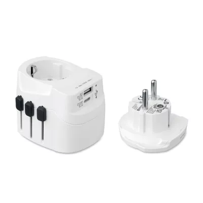 Adapter podróżny USB 30W Skross PRO LIGHT USB AC30 PD - Bialy (MO2981-06)