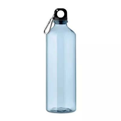 Butelka z RPET z karabińczykiem 750 ml MOSS RE750 - Przezroczysty Blekitny (MO2804-52)