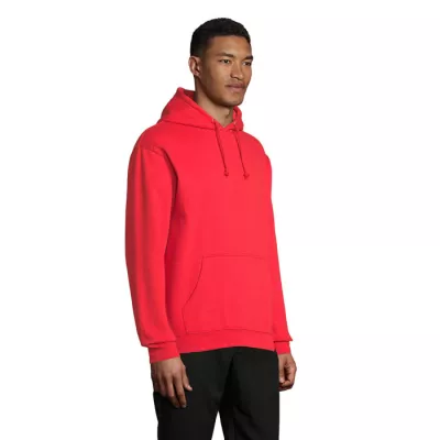 Bluza unisex z kapturem 280 g/m² Sol's CONDOR - Bright Rojo (S03815-BT)