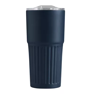 Próżniowy kubek 600 ml WAVE LINE - granatowy (56-0304715)