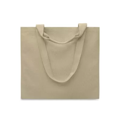Torba plażowa z recyklingu 320 g/m² MALDI BEACH - Khaki (MO2485-39)