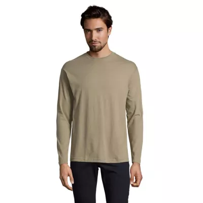 Koszulka męska z długim rękawem 150 g/m² Sol's MONARCH - Khaki (S11420-KH)