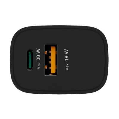 Ładowarka ścienna 30W Hama - czarny (VH019-03)