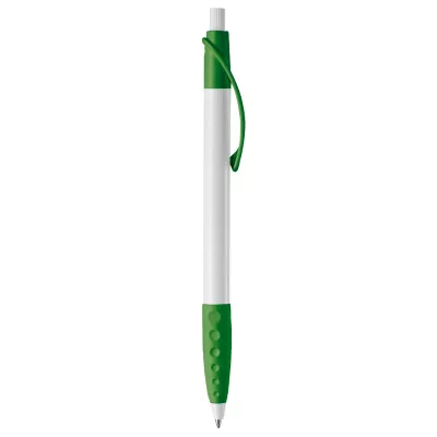 Długopis plastikowy (ABS) Cosmo - biało / zielony (LT87622-N0131)