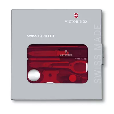SwissCard Lite Victorinox - czerwony (07300T65)