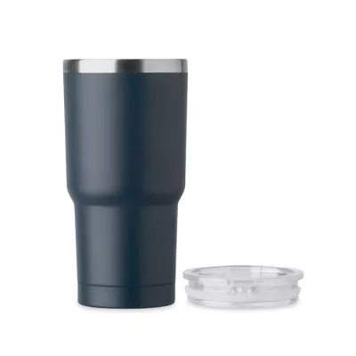 Kubek termiczny ze stali z recyklingu 500 ml SUM - Francuski Granat (MO2597-85)