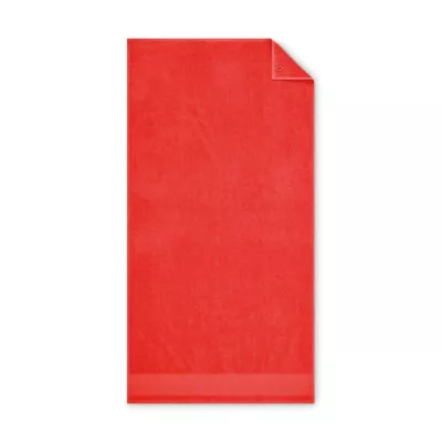 Ręcznik kąpielowy 380 g/m² 70x140 cm ISLAND 70 - Czerwony (MO2766-05)