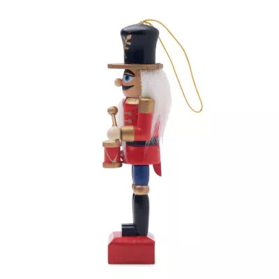 Figurka dziadek do orzechów drewniana 13,2 cm JOLLY - Czerwony (CX1552-05)