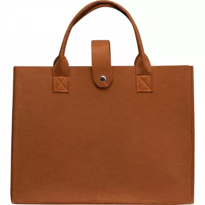 Torba z filcu RPET ULRICH - brązowy (6377101)