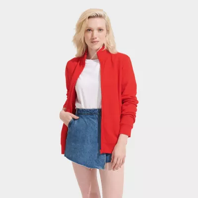 Bluza unisex rozpinana z kieszeniami Sol's COOPER - Bright Rojo (S04240-BT)