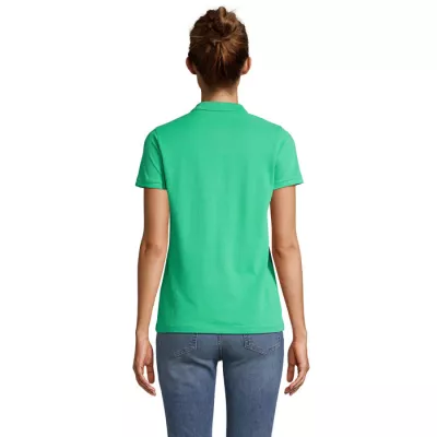 Polo damskie organiczne 170 g/m² Sol's PLANET WOMEN - Wiosenna Zieleń (S03575-EO)