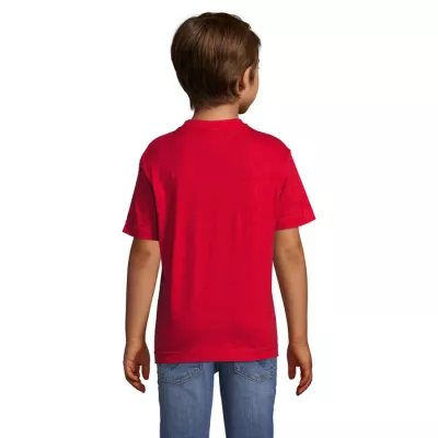 Koszulka dziecięca 150 g/m² Sol's REGENT KIDS - Czerwony (S11970-RD)
