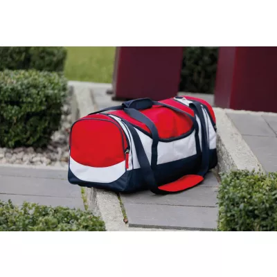 Torba sportowa MARINA GYM - biały, czerwony, niebieski (56-0208513)