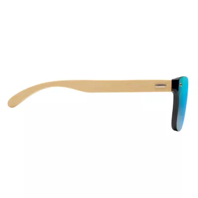 Okulary przeciwsłoneczne lustrzane UV400 ALOHA - Niebieski (MO9863-04)