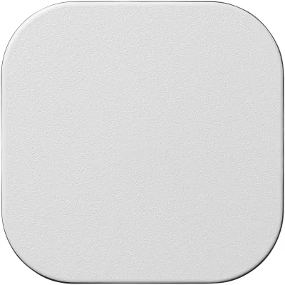 Podkładka kwadratowa Brite-Mat® z recyklingowanego materiału - Czarny (21052000)