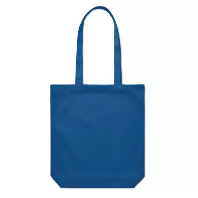 Torba bawełniana na zakupy 270 g/m² RASSA COLOURED - Niebieski (MO6442-37)