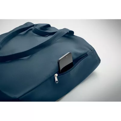 Torba na zakupy z recyklingu 380 g/m² GAVE COLOUR - Niebieski (MO2565-04)