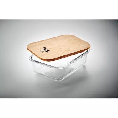 Lunchbox szklany 800 ml TUNDRA LUNCHBOX - Przezroczysty (MO9962-22)