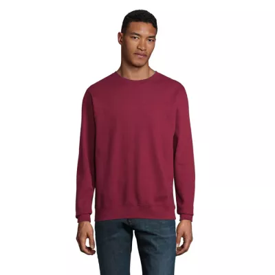 Bluza unisex bez kaptura 280 g/m² Sol's COLUMBIA - Burgundy (S03814-BG)