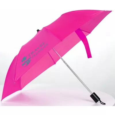 Parasol manualny Ø81 cm LILLE - różowy (518811)