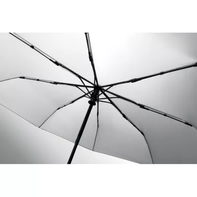 Parasol składany wiatroodporny 21" z RPET UMKRAB - Bialy (MO2692-06)