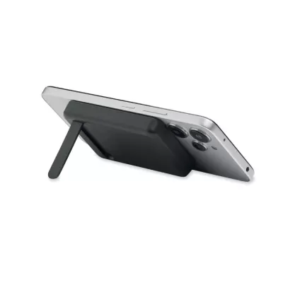 Zestaw z powerbankiem magnetycznym 5000 mAh ATLAS - Czarny (MO3177-03)