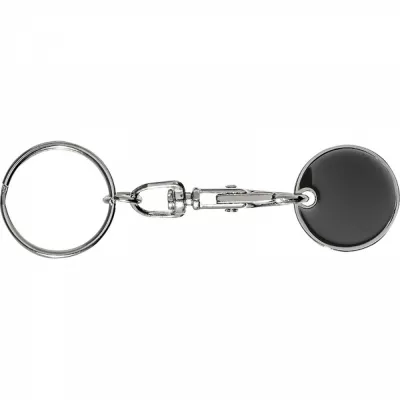 Brelok z żetonem NELLIE - czarny (9047703)