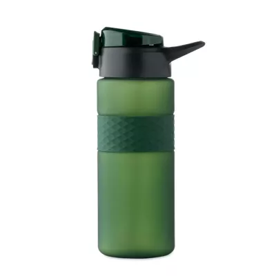 Butelka z RPET ze słomką 700 ml ISJFORDEN - Ciemnozielony (MO2755-60)
