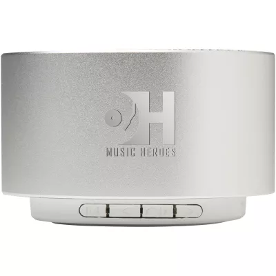 Ankaa bezprzewodowy głośnik Bluetooth® o mocy 3 W z recyklingowanego aluminium - Srebrny (12448681)