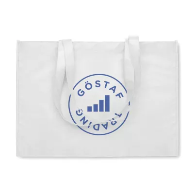 Torba na zakupy z włókniny RPET 80 g/m² KAIMONO - Bialy (MO2193-06)