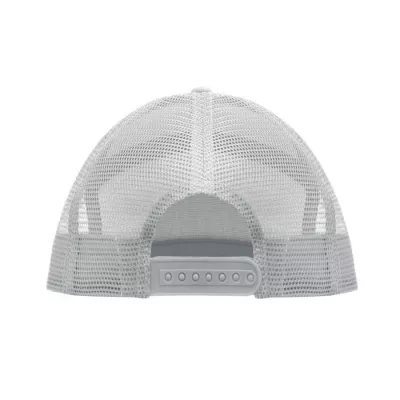 Czapka z płaskim daszkiem 7-panelowa BEAD - Bialy (MO2866-06)