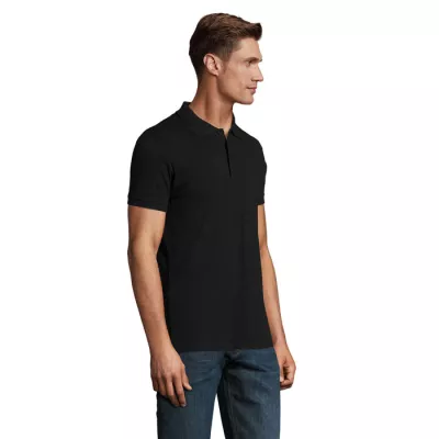 Koszulka polo męska piqué 180 g/m² Sol's PERFECT MEN - Czarny (S11346-BK)